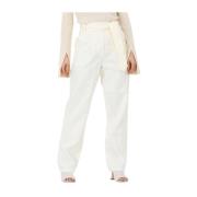 Beige Caitlyn Pants voor dames Notes Du Nord , Beige , Dames