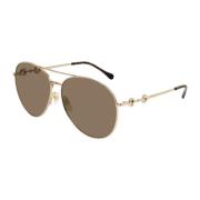 Gg1698S 002 Sunglasses Gucci , Yellow , Dames