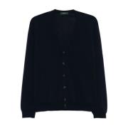 Blauwe Sweaters voor Mannen Zanone , Blue , Heren