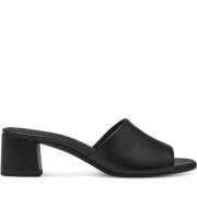 Zwarte open platte sandalen voor vrouwen Tamaris , Black , Dames