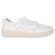 Witte Wide Fit Heren Sneaker Waldläufer , White , Heren