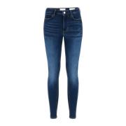 Blauwe Denim Jeans voor Mannen Guess , Blue , Dames