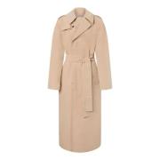 Beige Trenchcoat met Riem Philosophy di Lorenzo Serafini , Beige , Dam...