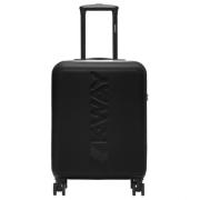 Harde Cabin Trolley Koffer K-Way , Black , Unisex