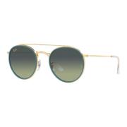 Double Bridge Zonnebril Ray-Ban , Yellow , Unisex