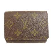 Pre-owned Canvas wallets Louis Vuitton Vintage , Brown , Dames