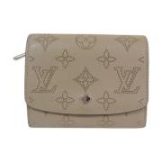 Pre-owned Leather wallets Louis Vuitton Vintage , Beige , Dames