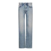 Blauwe Denim Jeans Lanvin , Blue , Heren