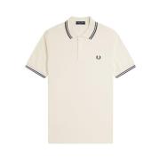 Polo shirt met dubbele streep Fred Perry , Beige , Heren