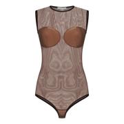 Bruine Topwear Ss25 Nensi Dojaka , Brown , Dames