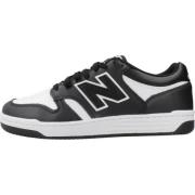 Court Sneakers Bb480 LBA Stijl New Balance , Black , Heren