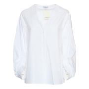 Wit Elegant Shirt voor Vrouwen Dondup , White , Dames