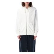 Ritssluiting Hoodie Champion , White , Heren