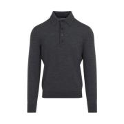 Stijlvolle T-shirts en Polos Tom Ford , Gray , Heren