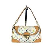 Pre-owned Canvas louis-vuitton-bags Louis Vuitton Vintage , White , Da...