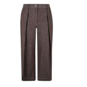 Bruine Broek Pantalone Brunello Cucinelli , Brown , Dames