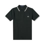 Twin Tipped Polo Night Green Fred Perry , Green , Heren