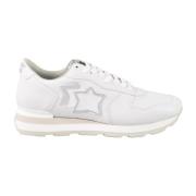 Sneaker Schoenen van Polyurethaan Materiaal Atlantic Stars , White , D...