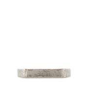 Zilveren Metalen Armband MM6 Maison Margiela , Gray , Dames