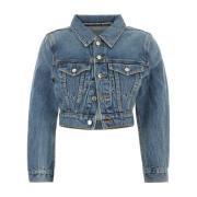 Denim jack voor stijlvolle outfits Alexander Wang , Blue , Dames