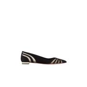 Stijlvolle Zwarte Espadrilles Aquazzura , Black , Dames