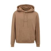 Beige Katoenen Hoodie Sweater Saint Laurent , Beige , Heren