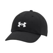 Stijlvolle Bedrukte Polyester Cap Zwart Under Armour , Black , Dames