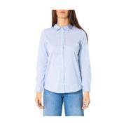 Blauwe Katoenen Trui Casual Stijl Jacqueline de Yong , Blue , Dames