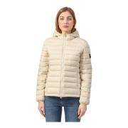 Omkeerbare winddichte jas Atlantic Beige Ecoalf , Beige , Dames