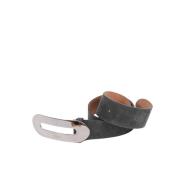 Elegant Beige Leren Riem Tod's , Black , Dames