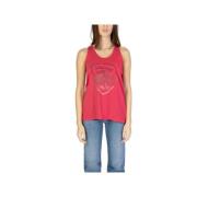 Roze Crystal Logo Tank Top Blauer , Pink , Dames