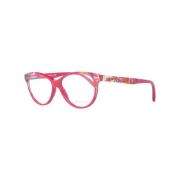 Rode Butterfly Optische Frames met Hoes Emilio Pucci , Red , Dames