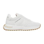 Witte leren sneaker voor vrouwen Alexander Smith , White , Dames