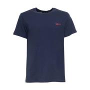 Luxe Logo T-shirt voor Mannen MCS , Blue , Heren