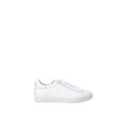 Reliëf Logo Witte Sneakers Emporio Armani EA7 , White , Heren