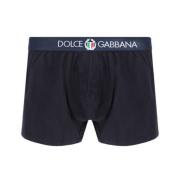 Comfortabele Katoenen Briefs Dolce & Gabbana , Blue , Heren