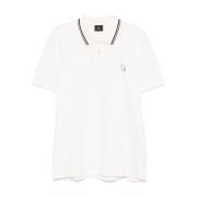 Witte T-shirts en Polos met Korte Mouwen PS By Paul Smith , White , He...