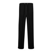 Zwarte Sweatpants Herfst-Winter 2024 Collectie Moncler , Black , Dames