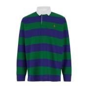 Multicolor Rugby Polo Shirt met Strepen Polo Ralph Lauren , Multicolor...