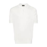 001C Polo Shirt Ermenegildo Zegna , White , Heren