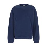 Paris Sweater met Logo Borduursel Frame , Blue , Dames