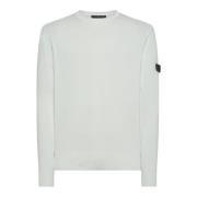 Witte Crewneck Sweater Caliper 01 Peuterey , White , Heren