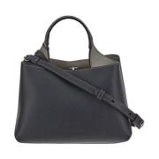 Leren Micro Tas Tod's , Black , Dames