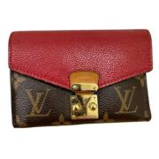 Pre-owned Canvas wallets Louis Vuitton Vintage , Brown , Dames