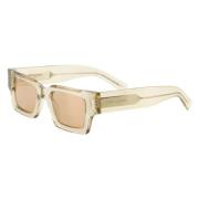 Beige Unisex Zonnebril SL 572 Saint Laurent , Beige , Unisex