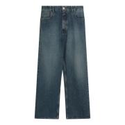 Regular Fit Denim Jeans Alaïa , Blue , Dames