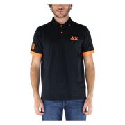 Polo Shirts Sun68 , Black , Heren