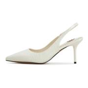 Hoge hakken pumps Harper- Wit Cesare Gaspari , White , Dames