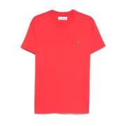 Rode Crew Neck T-shirts en Polos Vivienne Westwood , Red , Heren