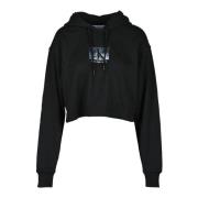 Katoenen Sweatshirt Calvin Klein Jeans , Black , Dames